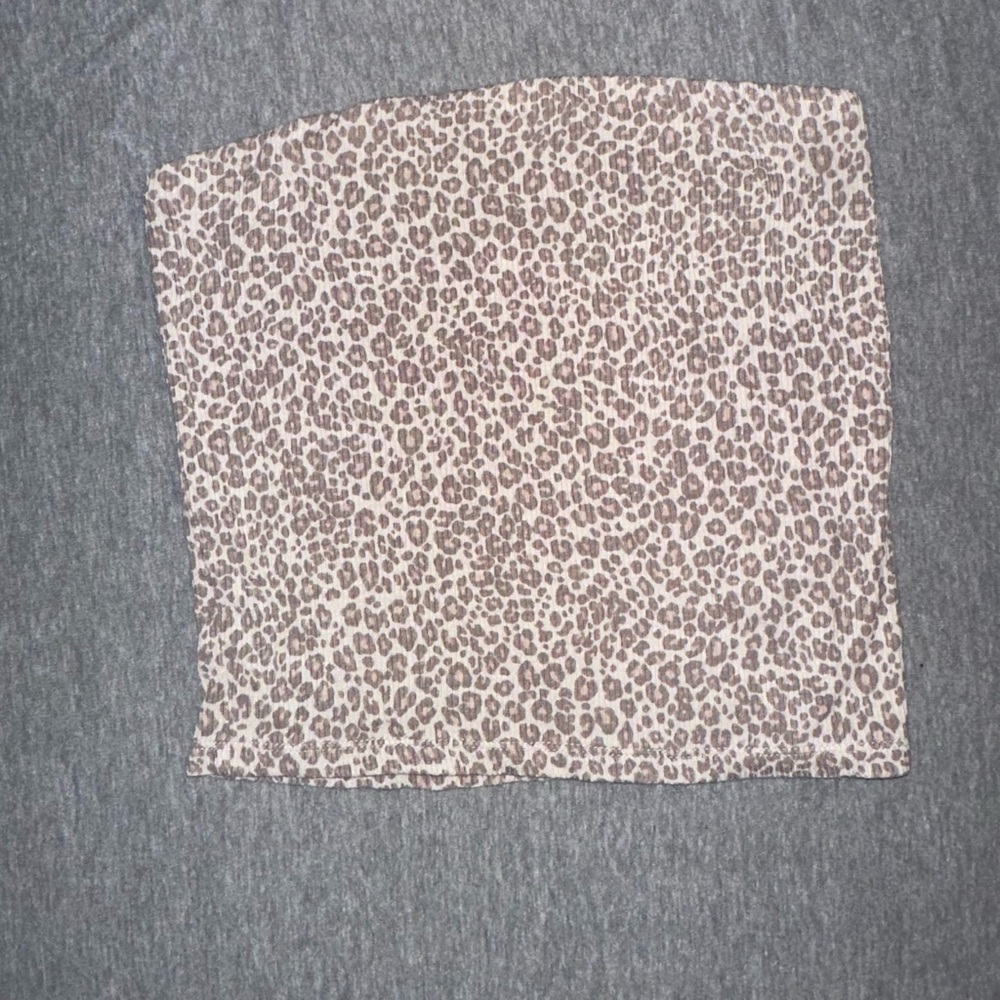 Leopard Print Crop Top